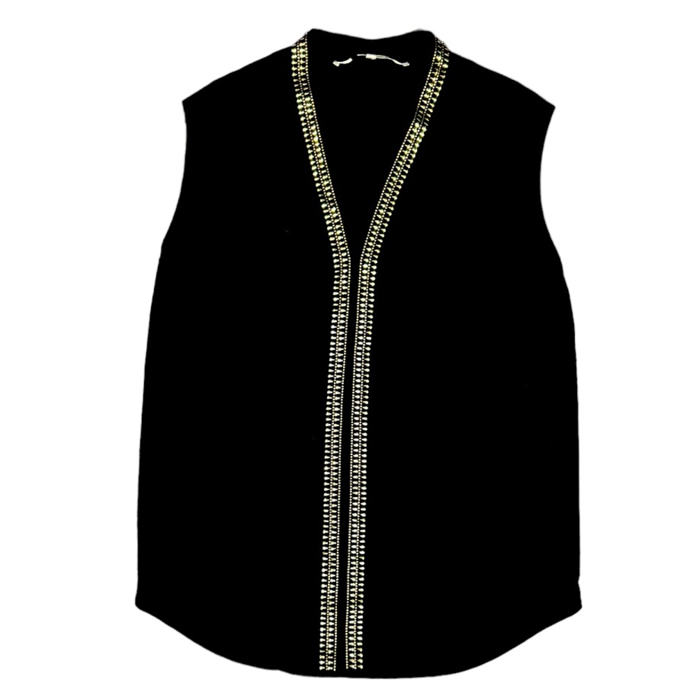 Black and Gold Dress Shirt